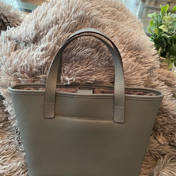 Michael Kors Gray Saffiano Leather Tote - Picture 4 of 4